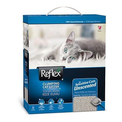 Reflex Sensitive Kokusuz Bentonit Kedi Kumu 6 Lt