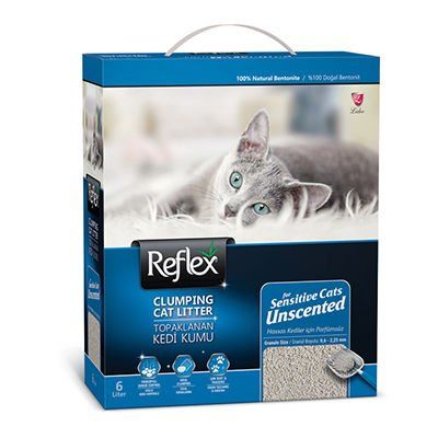 Reflex Sensitive Kokusuz Bentonit Kedi Kumu 6 Lt